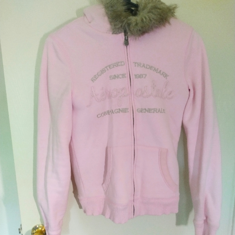 Aeropostale pink hoodie